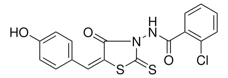 Sigma-Aldrich 2-CL-N-(5-(4-HYDROXYBENZYLIDENE)-4-OXO-2-THIOXO-1,3-THIAZOLIDIN-3-YL)BENZAMIDE,AldrichCPR