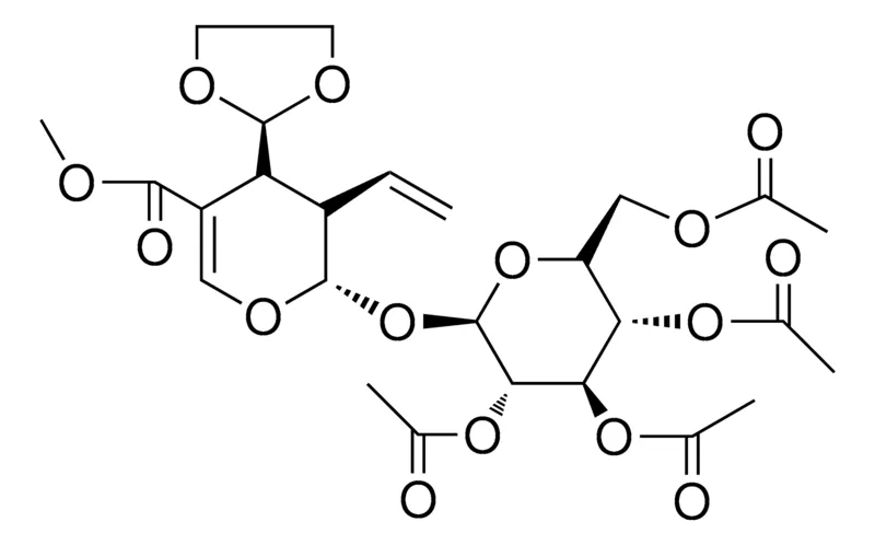 Sigma-Aldrich (1,3)DIOXOLAN-YL-(TETRA-AC-GLUCOPYRANOSYL)-VINYL-PYRAN-CARBOXYLIC ACID ME ESTER,AldrichCPR