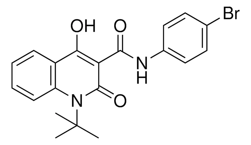 Sigma-Aldrich 1-TERT-BUTYL-4-HO-2-OXO-1,2-2H-QUINOLINE-3-CARBOXYLIC ACID (4-BROMO-PHENYL)AMIDE，AldrichCPR