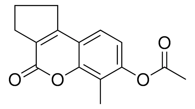 Sigma-Aldrich ACETIC ACID 6-METHYL-4-OXO-1,2,3,4-TETRAHYDRO-CYCLOPENTA(C)CHROMEN-7-YL ESTER,AldrichCPR