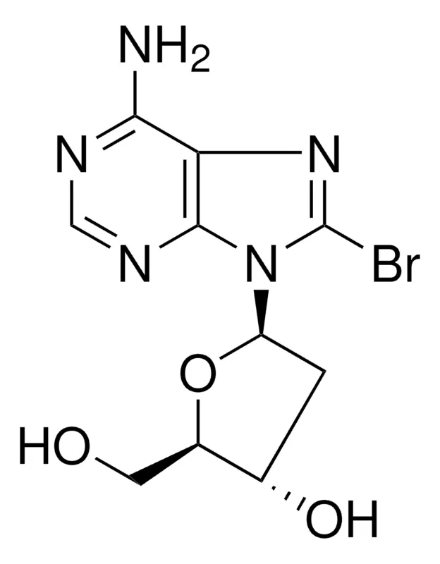 Sigma-Aldrich 5-(6-AMINO-8-BROMO-PURIN-9-YL)-2-HYDROXYMETHYL-TETRAHYDRO-FURAN-3-OL,AldrichCPR