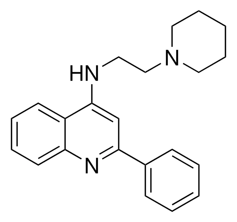 Sigma-Aldrich 2-PHENYL-N-(2-(1-PIPERIDINYL)ETHYL)-4-QUINOLINAMINE,AldrichCPR