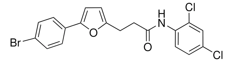 Sigma-Aldrich 3-(5-(4-BROMOPHENYL)-2-FURYL)-N-(2,4-DICHLOROPHENYL)PROPANAMIDE,AldrichCPR