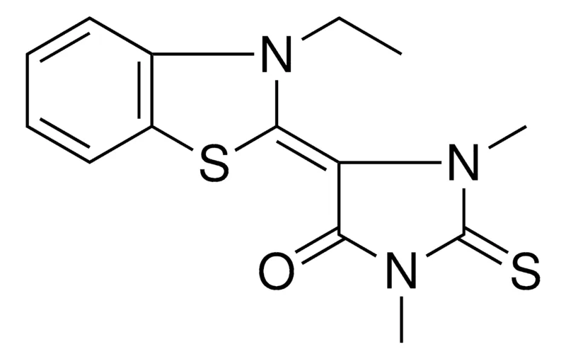 Sigma-Aldrich 5-(3-ETHYL-3H-BENZOTHIAZOL-2-YLIDENE)-1,3-DIMETHYL-2-THIOXO-IMIDAZOLIDIN-4-ONE,AldrichCPR
