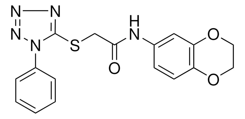 Sigma-Aldrich N-(2,3-DIHYDRO-1,4-BENZODIOXIN-6-YL)-2-((1-PH-1H-TETRAAZOL-5-YL)THIO)ACETAMIDE,AldrichCPR