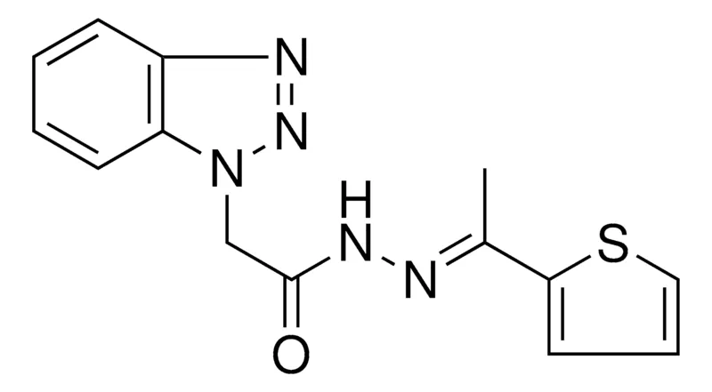 Sigma-Aldrich 2-BENZOTRIAZOL-1-YL-ACETIC ACID (1-THIOPHEN-2-YL-ETHYLIDENE)-HYDRAZIDE,AldrichCPR