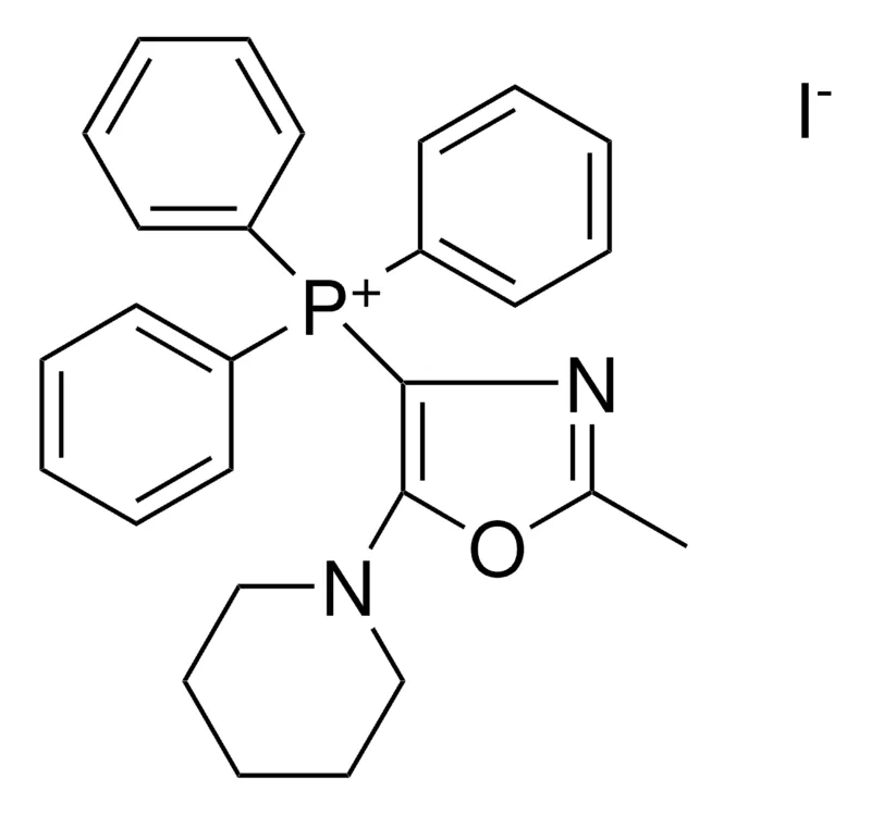 Sigma-Aldrich (2-METHYL-5-PIPERIDIN-1-YL-OXAZOL-4-YL)-TRIPHENYL-PHOSPHONIUM, IODIDE，AldrichCPR