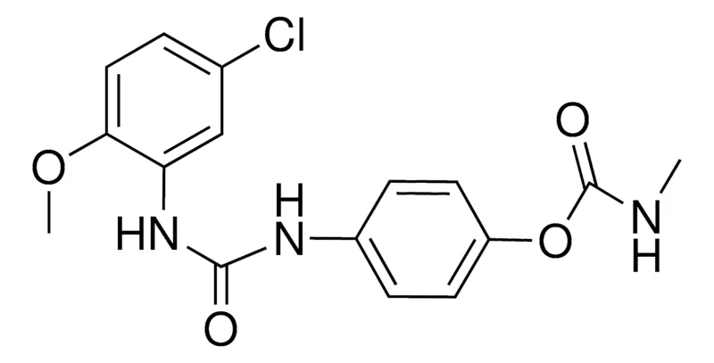 Sigma-Aldrich 4-(3-(5-CHLORO-2-METHOXYPHENYL)UREIDO)PHENYL N-METHYLCARBAMATE,AldrichCPR