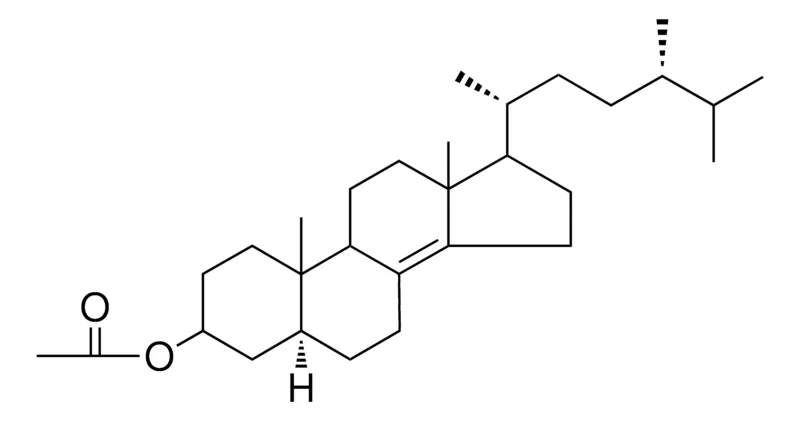 Sigma-Aldrich 5-ALPHA-ERGOST-8(14)-EN-3-BETA-YL ACETATE,AldrichCPR