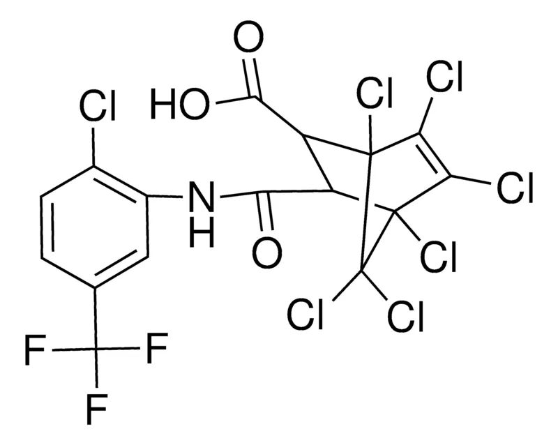 Sigma-Aldrich 3-(N-(2-CHLORO-5-(CF3)PHENYL)CARBAMOYL)-HEXACHLORO-5-NORBORNENE-2CARBOXYLIC ACID,AldrichCPR