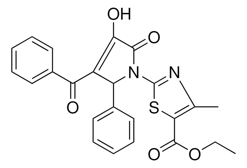 Sigma-Aldrich ETHYL 2-(3-BENZOYL-4-HYDROXY-5-OXO-2-PHENYL-2,5-DIHYDRO-1H-PYRROL-1-YL)-4-METHYL-1,3-THIAZOLE-5-CARBOXYLATE，AldrichCPR