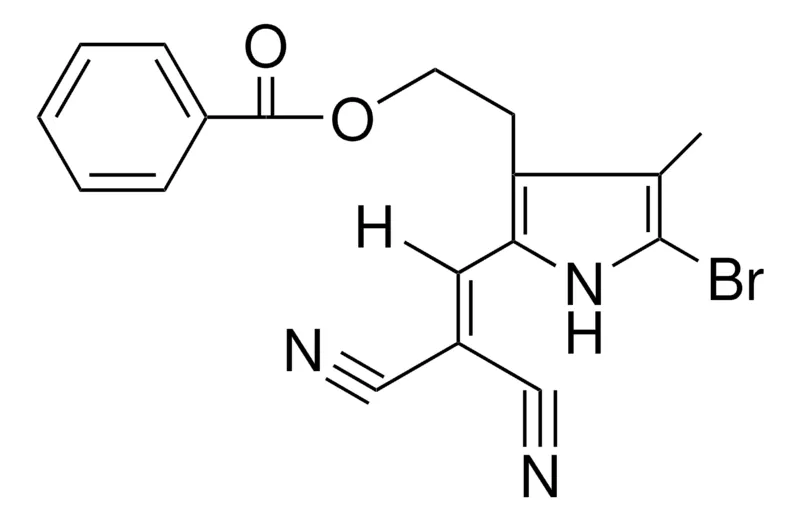 Sigma-Aldrich BENZOIC ACID 2-(5-BR-2-(2,2-DICYANO-VINYL)-4-METHYL-1H-PYRROL-3-YL)-ETHYL ESTER，AldrichCPR