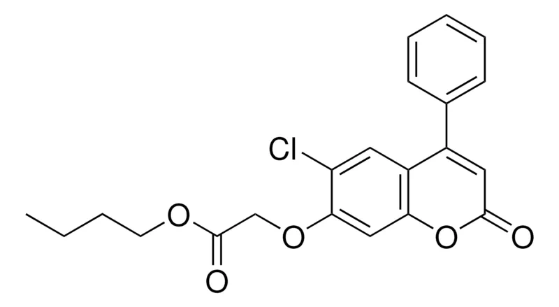 Sigma-Aldrich (6-CHLORO-2-OXO-4-PHENYL-2H-CHROMEN-7-YLOXY)-ACETIC ACID BUTYL ESTER，AldrichCPR