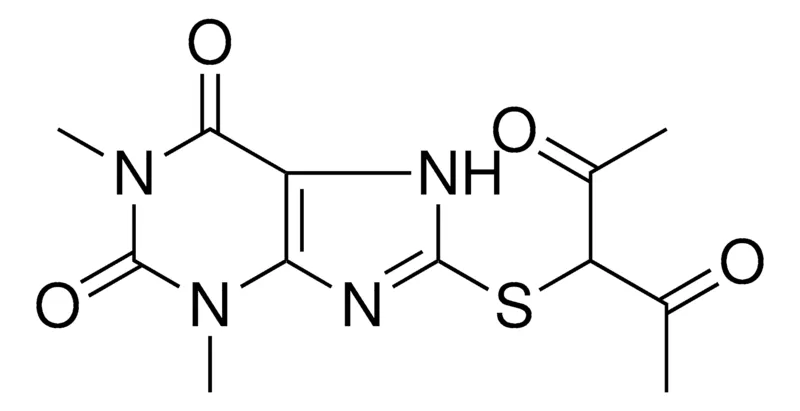 Sigma-Aldrich 8-(1-ACETYL-2-OXO-PROPYLSULFANYL)-1,3-DIMETHYL-3,7-DIHYDRO-PURINE-2,6-DIONE,AldrichCPR