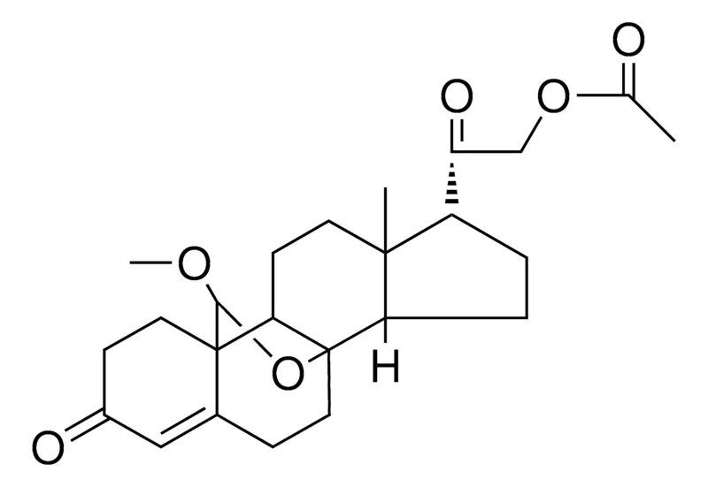 Sigma-Aldrich 14-BETA,17-ALPHA-PREGN-4-ENE-3,20-DIONE ACETATE,AldrichCPR