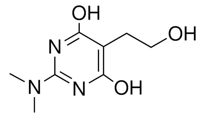 Sigma-Aldrich 2-DIMETHYLAMINO-5-(2-HYDROXY-ETHYL)-PYRIMIDINE-4,6-DIOL,AldrichCPR