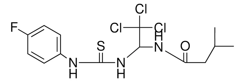 Sigma-Aldrich 3-METHYL-N-(2,2,2-TRICHLORO-1-(3-(4-FLUORO-PHENYL)-THIOUREIDO)-ETHYL)-BUTYRAMIDE，AldrichCPR