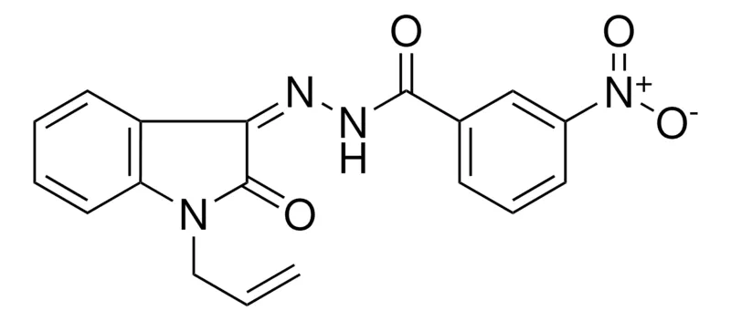 Sigma-Aldrich 3-NITRO-BENZOIC ACID (1-ALLYL-2-OXO-1,2-DIHYDRO-INDOL-3-YLIDENE)-HYDRAZIDE,AldrichCPR