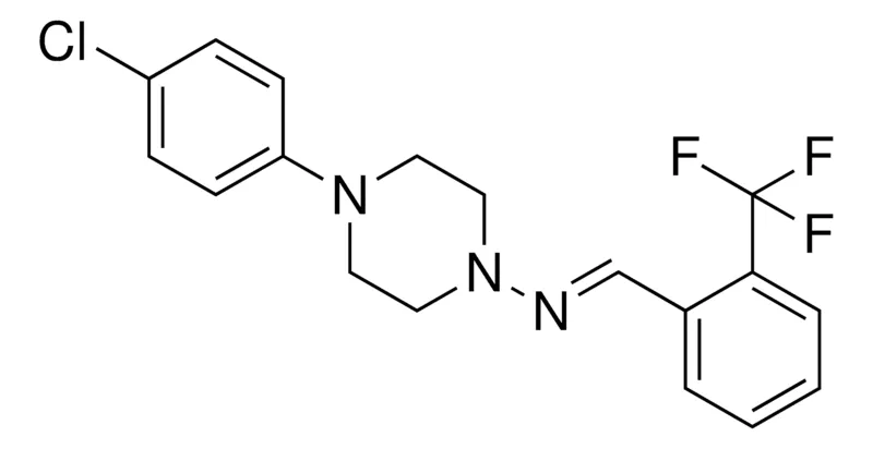 Sigma-Aldrich (4-(4-CHLORO-PHENYL)-PIPERAZIN-1-YL)-(2-TRIFLUOROMETHYL-BENZYLIDENE)-AMINE,AldrichCPR