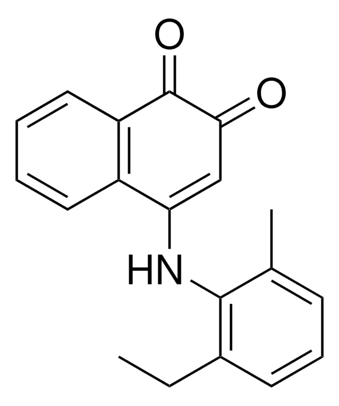 Sigma-Aldrich 4-(2-ETHYL-6-METHYLANILINO)-1,2-NAPHTHALENEDIONE,AldrichCPR