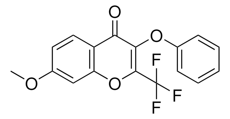 Sigma-Aldrich 7-METHOXY-3-PHENOXY-2-TRIFLUOROMETHYL-CHROMEN-4-ONE,AldrichCPR