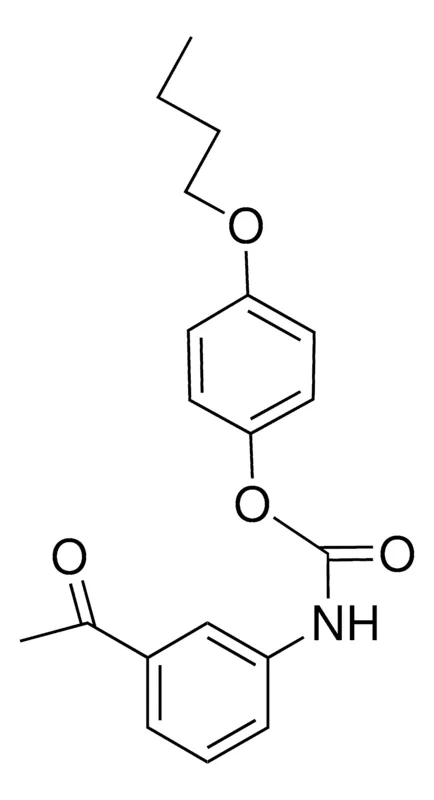Sigma-Aldrich 4-BUTOXYPHENYL N-(3-ACETYLPHENYL)CARBAMATE,AldrichCPR