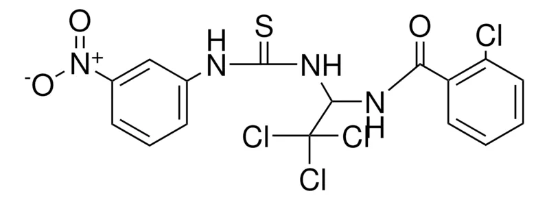 Sigma-Aldrich 2-CHLORO-N-(2,2,2-TRICHLORO-1-(3-(3-NITRO-PHENYL)-THIOUREIDO)-ETHYL)-BENZAMIDE，AldrichCPR