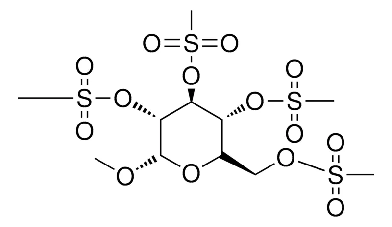 Sigma-Aldrich METHYL 2,3,4,6-TETRAKIS-O-(METHYLSULFONYL)-ALPHA-D-GLUCOPYRANOSIDE,AldrichCPR