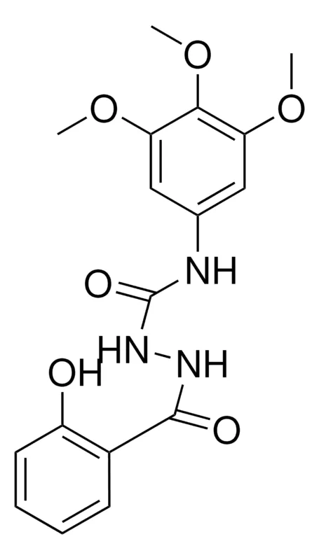 Sigma-Aldrich 1-(2-HYDROXYBENZOYL)-4-(3,4,5-TRIMETHOXYPHENYL)SEMICARBAZIDE,AldrichCPR