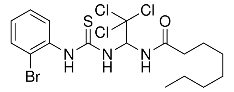Sigma-Aldrich OCTANOIC ACID (1-(3-(2-BROMO-PHENYL)-THIOUREIDO)-2,2,2-TRICHLORO-ETHYL)-AMIDE,AldrichCPR