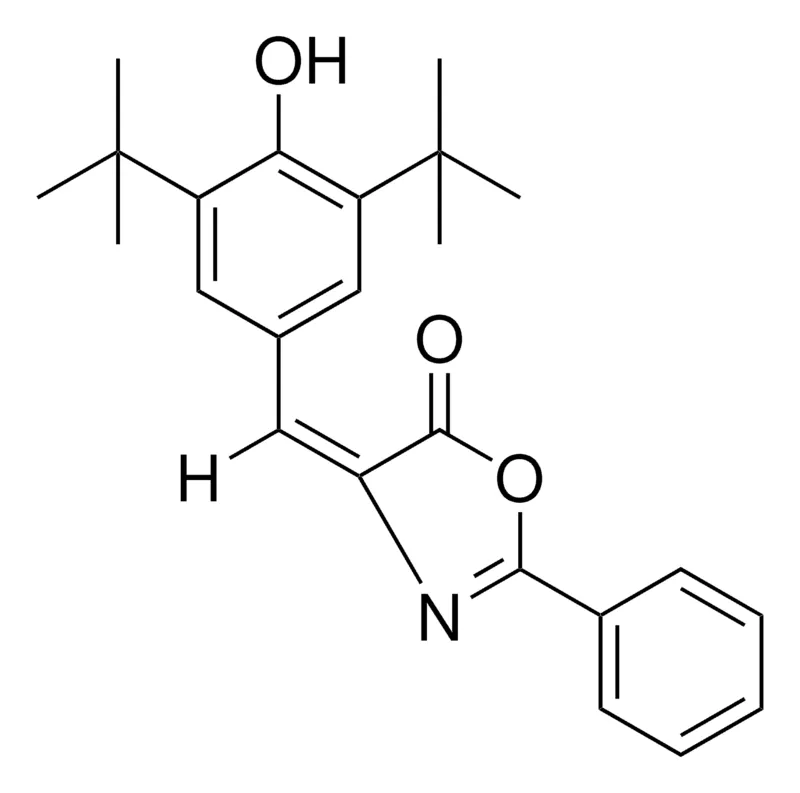 Sigma-Aldrich 4-(3,5-DITERT-BUTYL-4-HYDROXYBENZYLIDENE)-2-PHENYL-1,3-OXAZOL-5(4H)-ONE,AldrichCPR