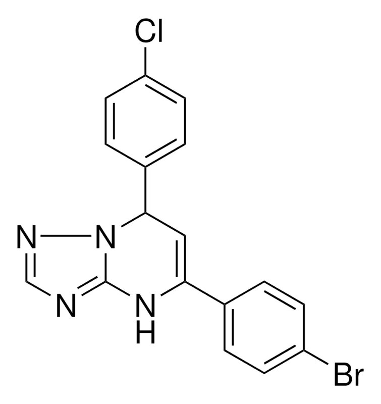 Sigma-Aldrich 5-(4-BR-PHENYL)-7-(4-CHLORO-PHENYL)-4,7-DIHYDRO-(1,2,4)TRIAZOLO(1,5-A)PYRIMIDINE,AldrichCPR
