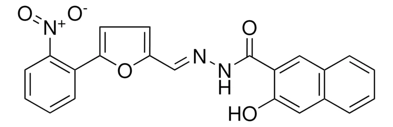 Sigma-Aldrich 3-HO-NAPHTHALENE-2-CARBOXYLIC ACID (5-(2-NITRO-PH)-FURAN-2-YLMETHYLENE)HYDRAZIDE,AldrichCPR
