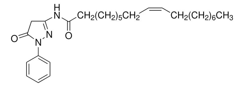 Sigma-Aldrich OCTADECANOIC ACID (5-OXO-1-PHENYL-4,5-DIHYDRO-1H-PYRAZOL-3-YL)-AMIDE,AldrichCPR