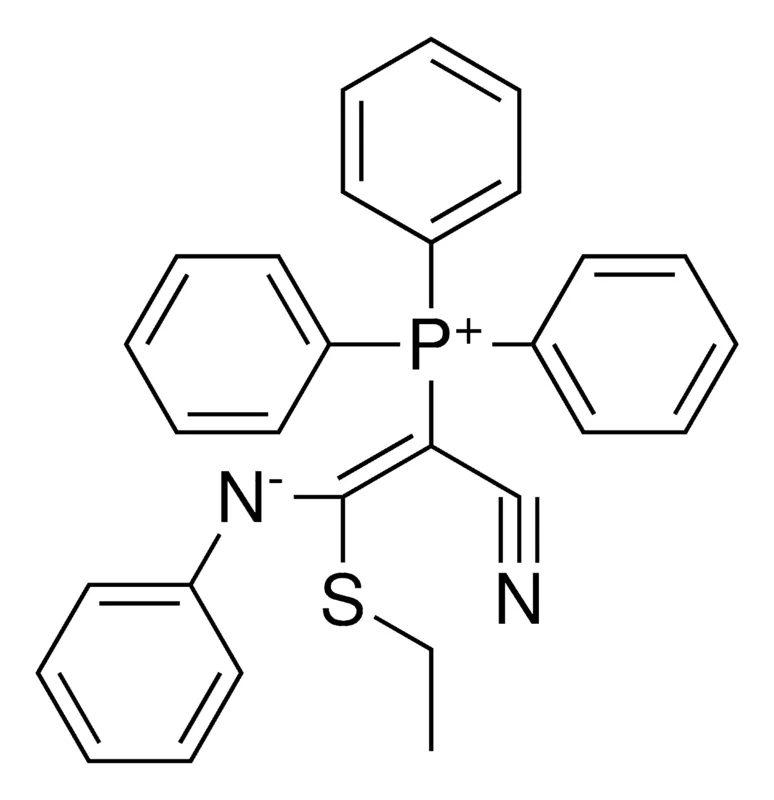 Sigma-Aldrich (E)-(2-CYANO-1-(ETHYLTHIO)-2-(TRIPHENYLPHOSPHONIO)VINYL)(PHENYL)AMIDE,AldrichCPR