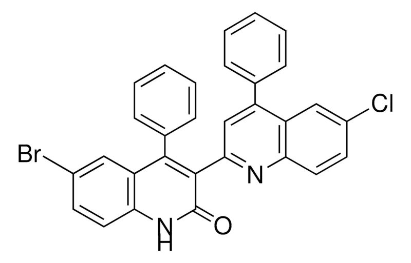 Sigma-Aldrich 6'-BROMO-6-CHLORO-4,4'-DIPHENYL-1'H-(2,3')BIQUINOLINYL-2'-ONE,AldrichCPR