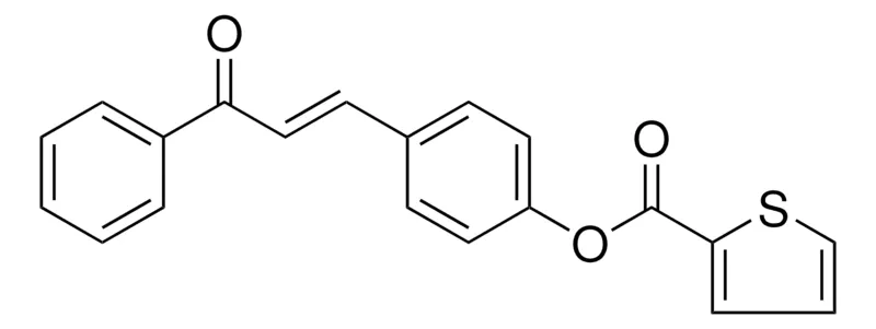 Sigma-Aldrich THIOPHENE-2-CARBOXYLIC ACID 4-(3-OXO-3-PHENYL-PROPENYL)-PHENYL ESTER，AldrichCPR