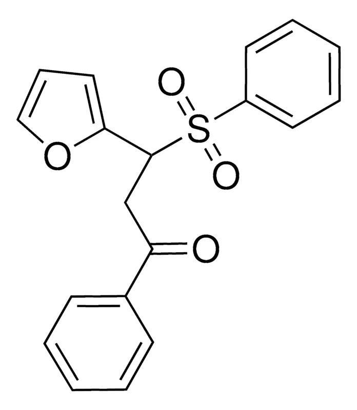 Sigma-Aldrich 3-(2-FURYL)-3-(PHENYLSULFONYL)PROPIOPHENONE,AldrichCPR