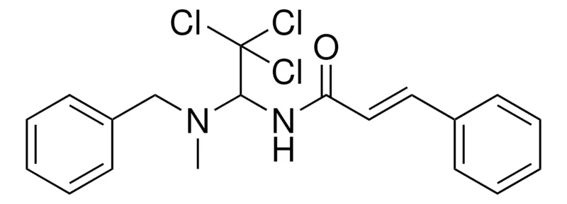 Sigma-Aldrich N-(1-(BENZYL-METHYL-AMINO)-2,2,2-TRICHLORO-ETHYL)-3-PHENYL-ACRYLAMIDE,AldrichCPR