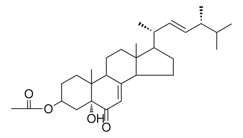 Sigma-Aldrich (22E)-5-HYDROXY-6-OXO-5-ALPHA-ERGOSTA-7,22-DIEN-3-BETA-YL ACETATE，AldrichCPR