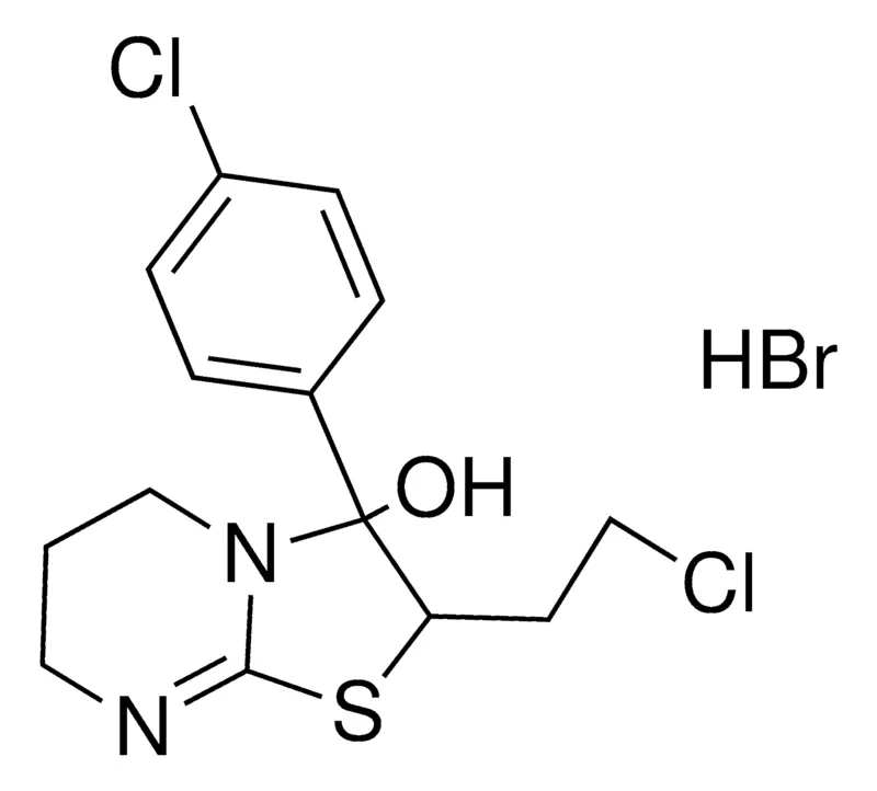 Sigma-Aldrich 2(2CHLOROETHYL)3HYDROXY2367-TETRA-H-3(3,4XYLYL)-5H-THIAZOLO(3,2-A)PYRIMIDINE HBR,AldrichCPR