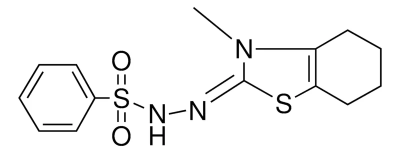 Sigma-Aldrich BENZENESULFONIC (3-METHYL-4,5,6,7-TETRAHYDRO-2-BENZOTHIAZOLINYLIDENE)HYDRAZIDE，AldrichCPR