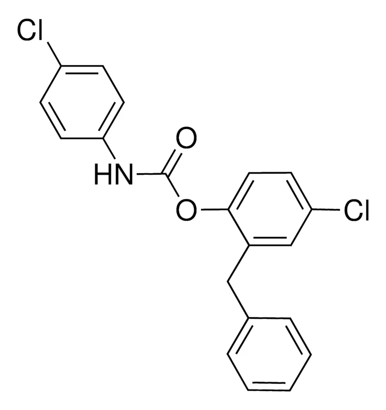 Sigma-Aldrich 2-BENZYL-4-CHLOROPHENYL N-(4-CHLOROPHENYL)CARBAMATE,AldrichCPR