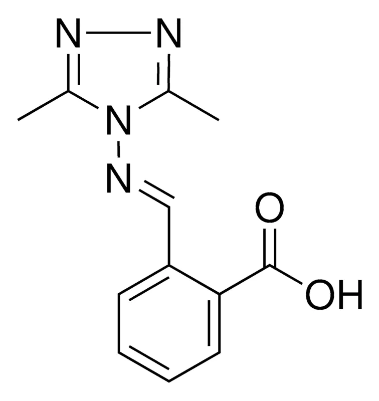 Sigma-Aldrich 2-(((3,5-DIMETHYL-4H-1,2,4-TRIAZOL-4-YL)IMINO)METHYL)BENZOIC ACID,AldrichCPR