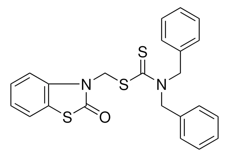 Sigma-Aldrich DIBENZYL-DITHIOCARBAMIC ACID 2-OXO-BENZOTHIAZOL-3-YLMETHYL ESTER,AldrichCPR