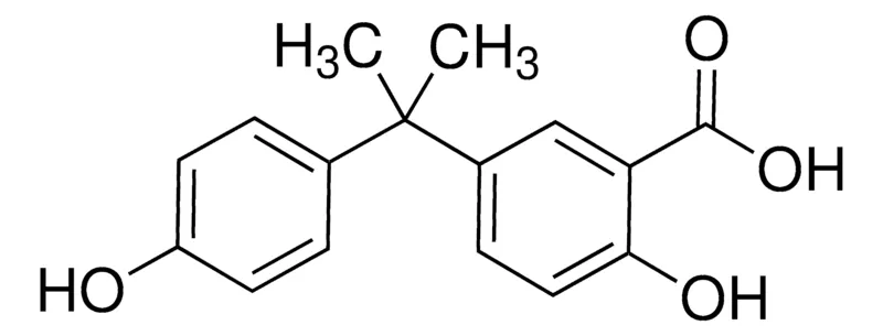 Sigma-Aldrich 2-Hydroxy-5-(2-(4-hydroxyphenyl)propan-2-yl)benzoic acid，AldrichCPR