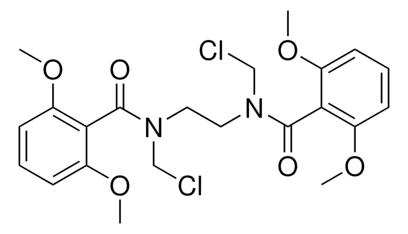 Sigma-Aldrich N,N'-ETHYLENEBIS(N-(CHLOROMETHYL)-2,6-DIMETHOXYBENZAMIDE),AldrichCPR