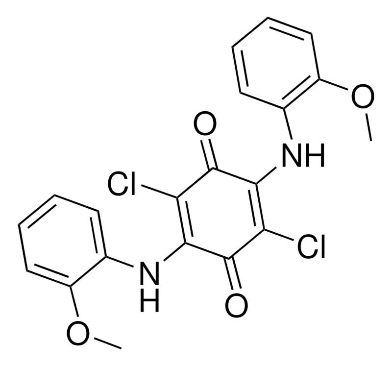 Sigma-Aldrich 2,5-BIS(2-METHOXYANILINO)-3,6-DICHLORO-1,4-BENZOQUINONE,AldrichCPR