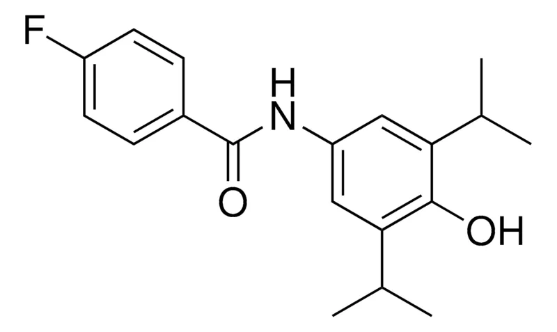 Sigma-Aldrich 4-FLUORO-N-(4-HYDROXY-3,5-DIISOPROPYL-PHENYL)-BENZAMIDE,AldrichCPR