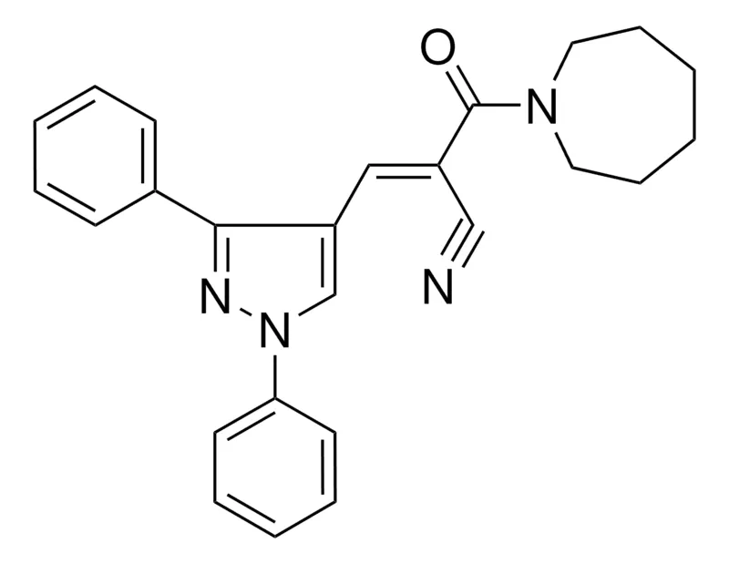Sigma-Aldrich 2-(1-AZEPANYLCARBONYL)-3-(1,3-DIPHENYL-1H-PYRAZOL-4-YL)ACRYLONITRILE，AldrichCPR